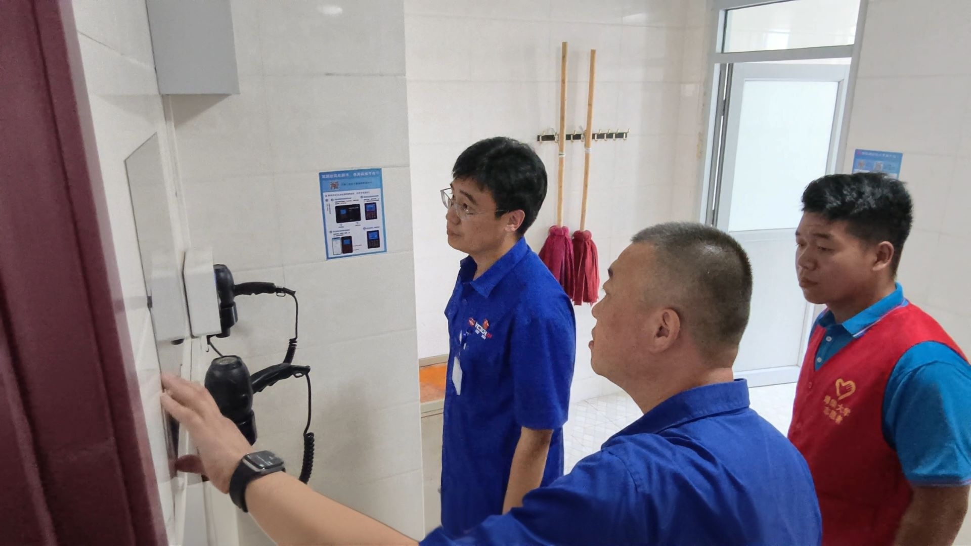 潍柴技师学院进行开学前安全大检查